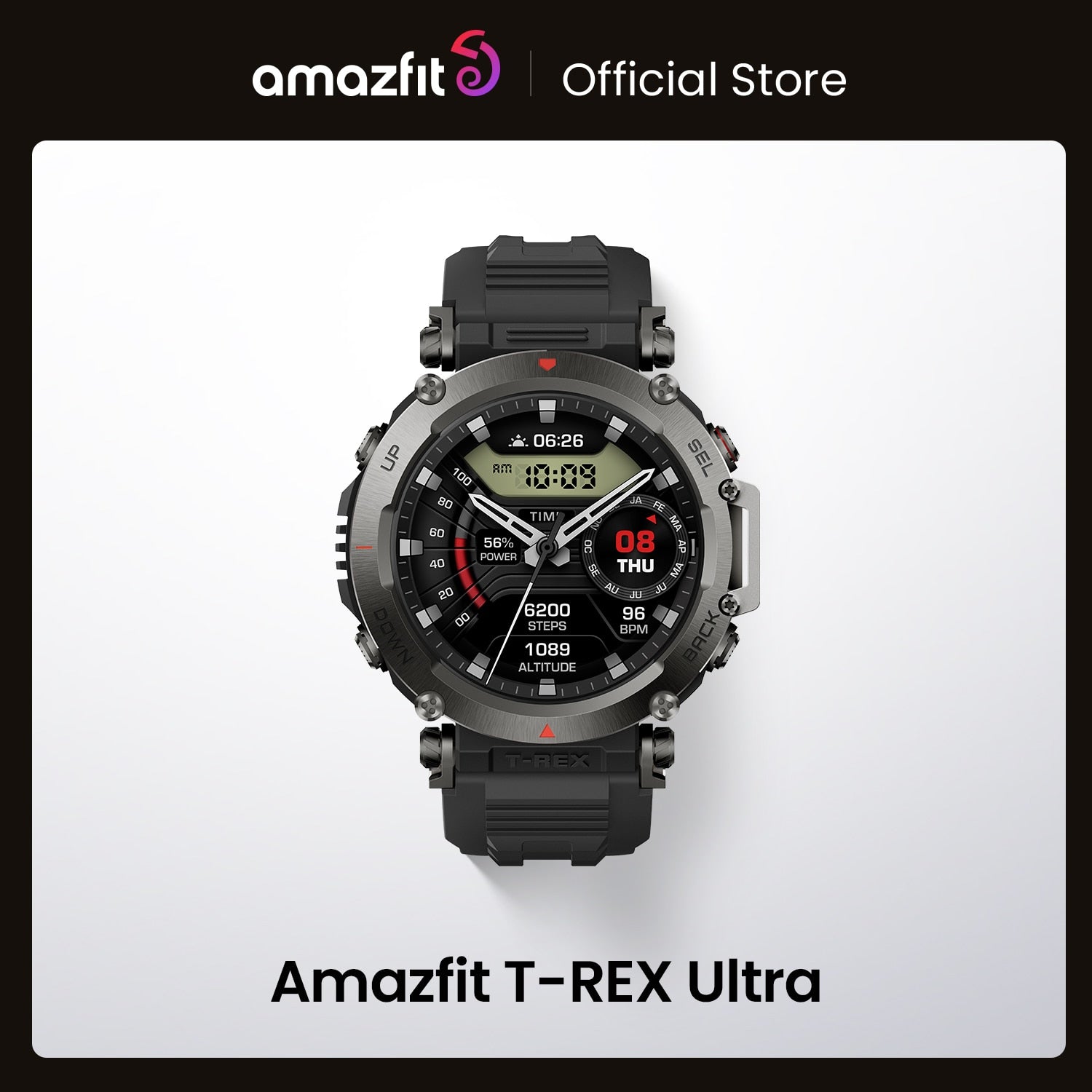 Amazfit t rex discount strava